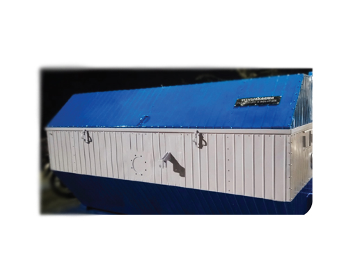 VR-Capsule Type Box Rotomoulding Machine